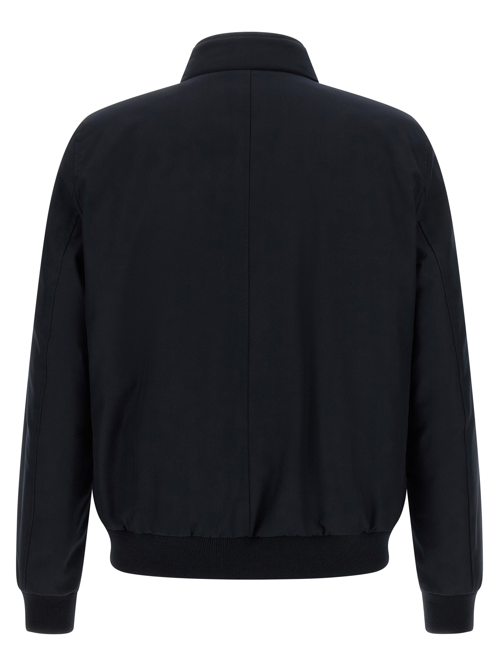 MooRER Blue Wool Bomber MooRER