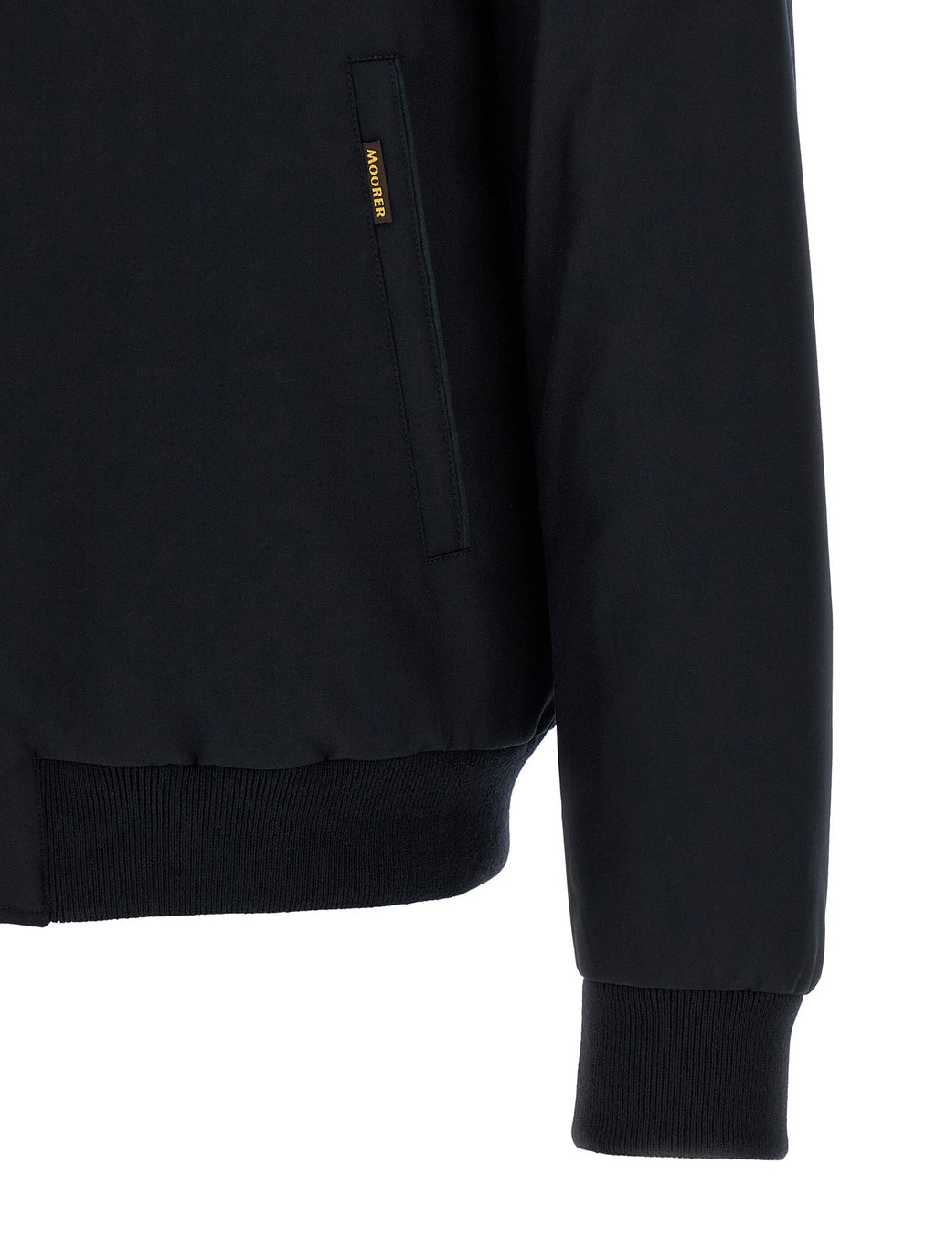 MooRER Blue Wool Bomber MooRER