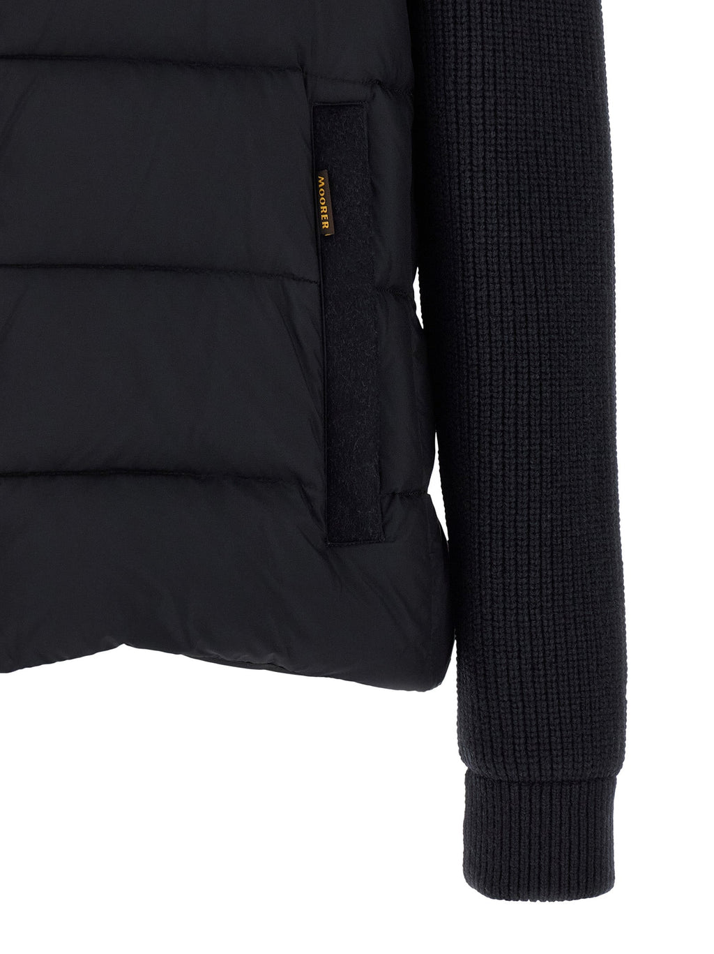 MooRER Blue Wool Full-Length Jacket MooRER