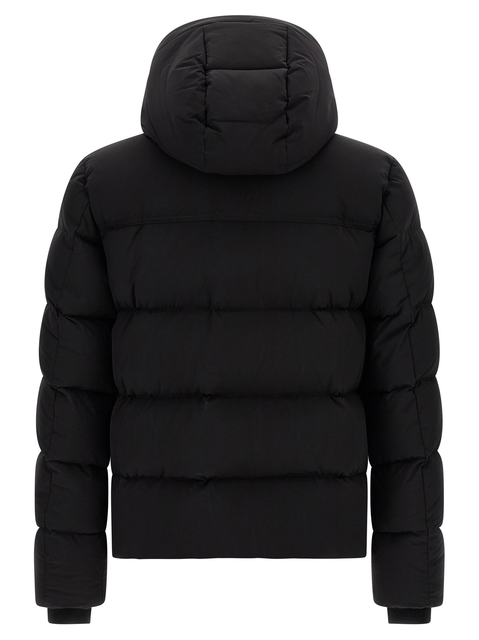 MooRER Black Wool Bomber MooRER