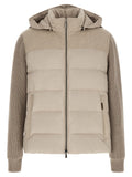 MooRER Beige Wool Full-Length Jacket MooRER