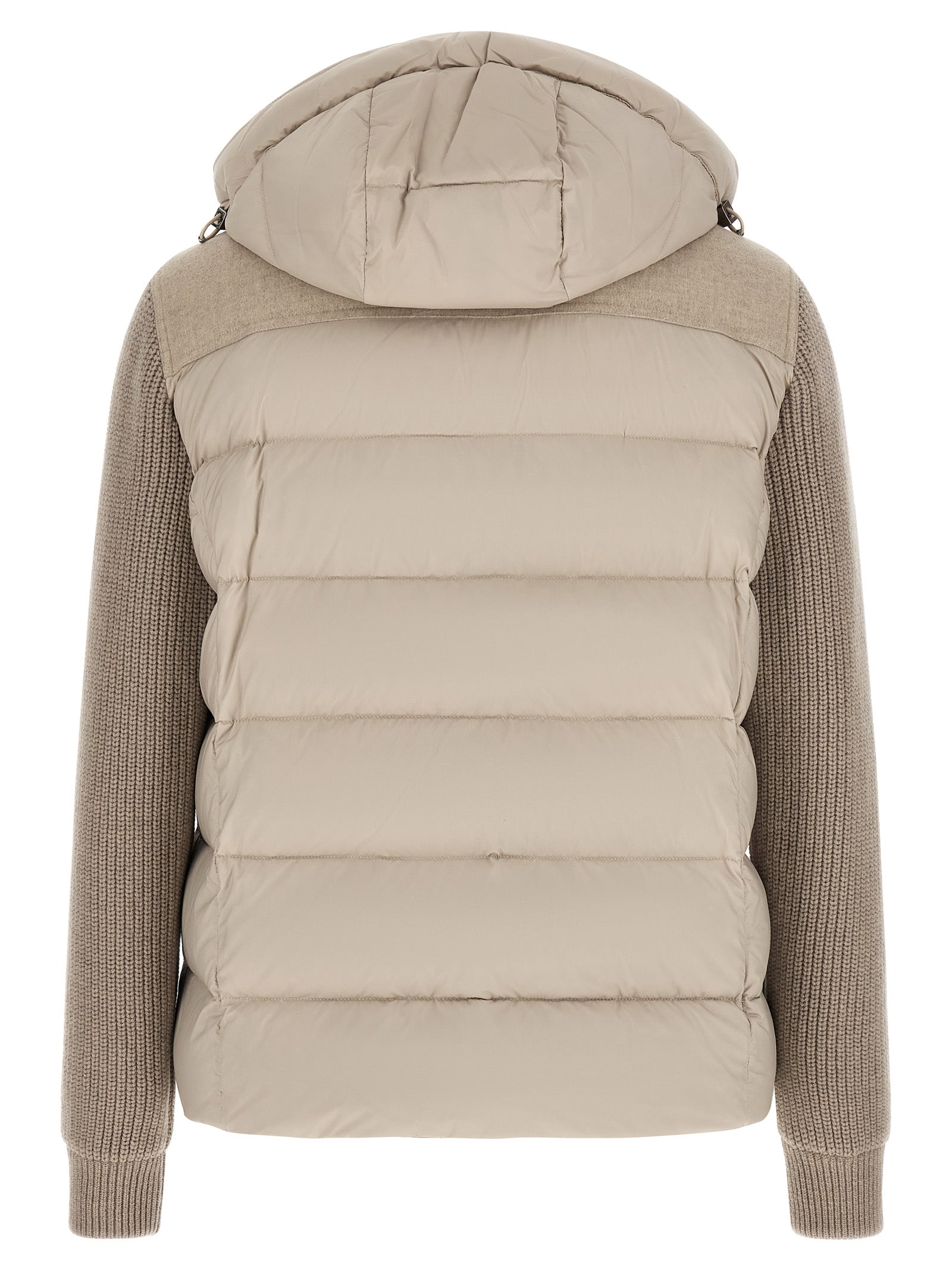 MooRER Beige Wool Full-Length Jacket MooRER