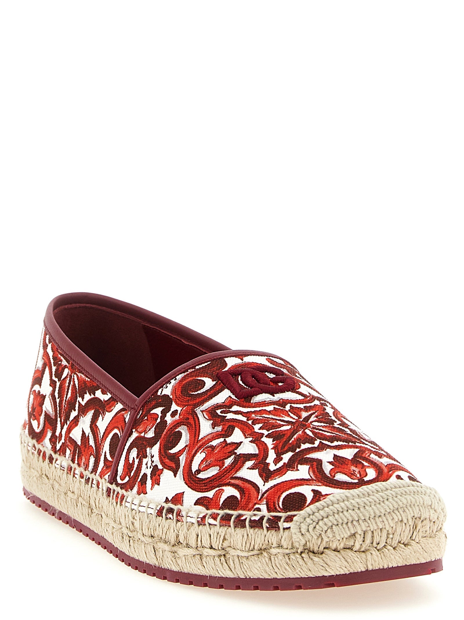 Dolce & Gabbana Multicolor Cotton Espadrilles Dolce & Gabbana