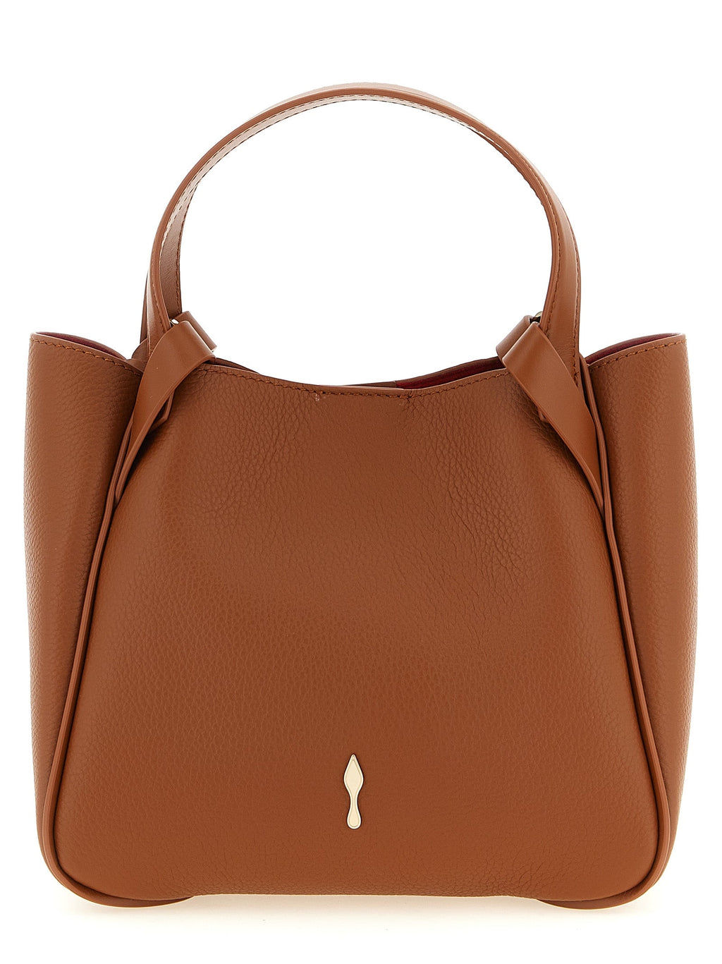 Christian Louboutin Brown Calfskin Tote Bag Christian Louboutin