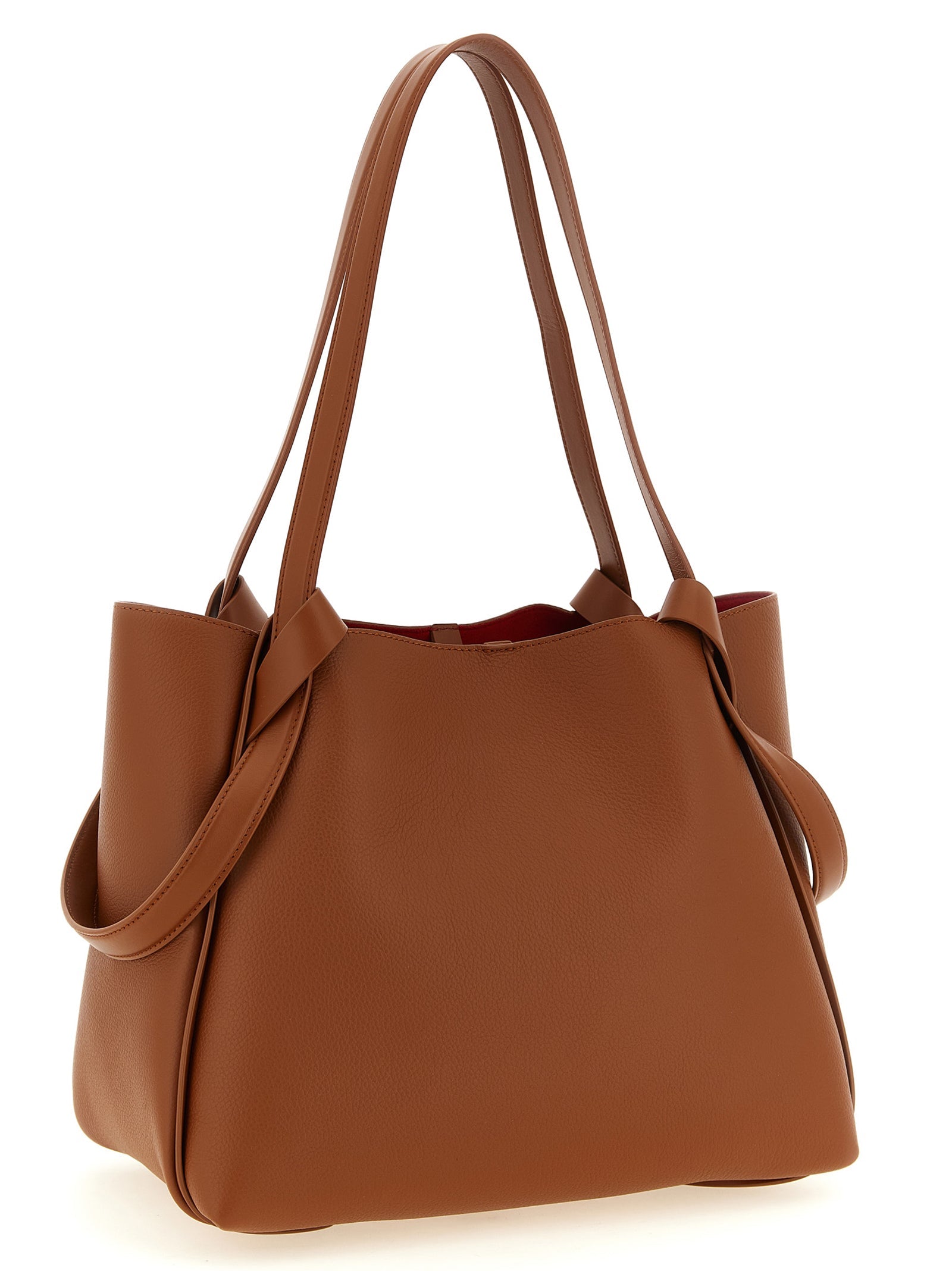 Christian Louboutin Brown Calfskin Tote Bag Christian Louboutin
