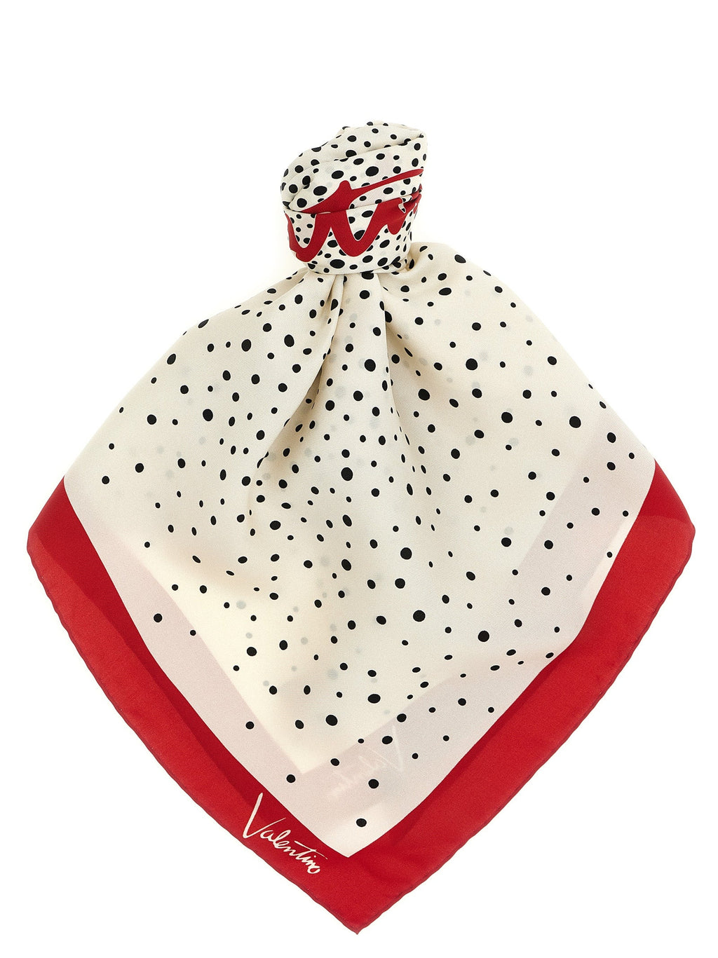 Valentino Garavani Multicolor Silk Scarf Valentino Garavani