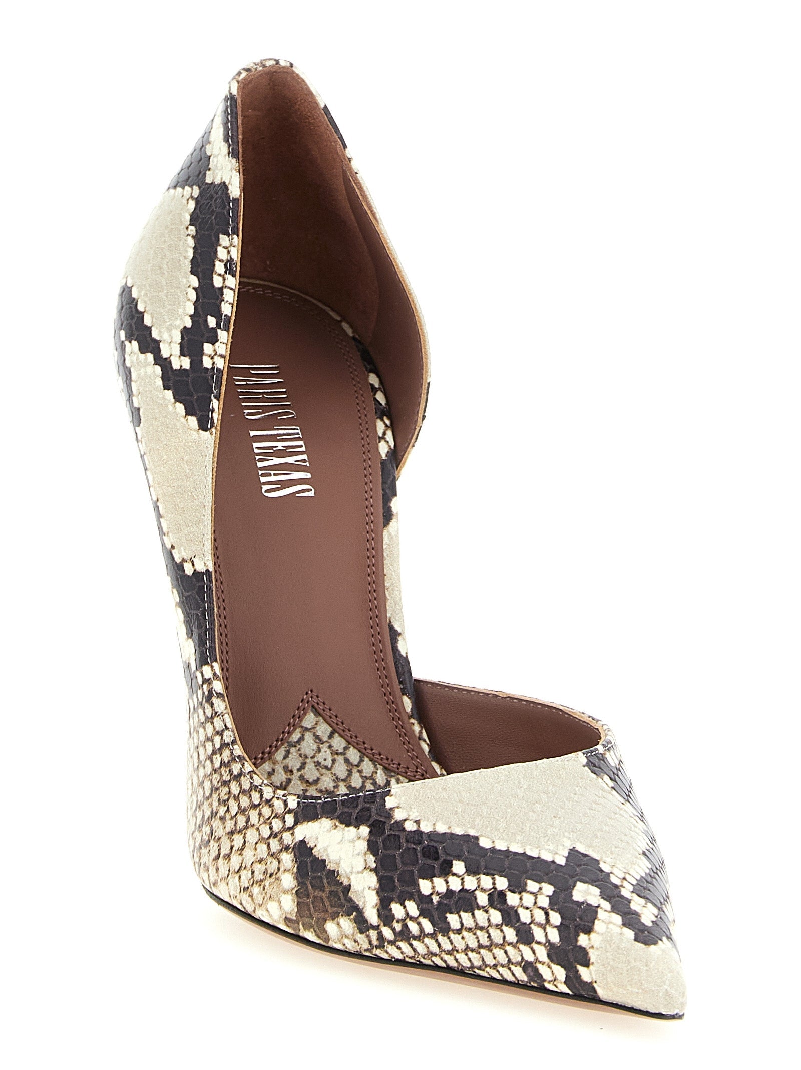 Paris Texas Beige Calfskin High Heel Pumps Paris Texas