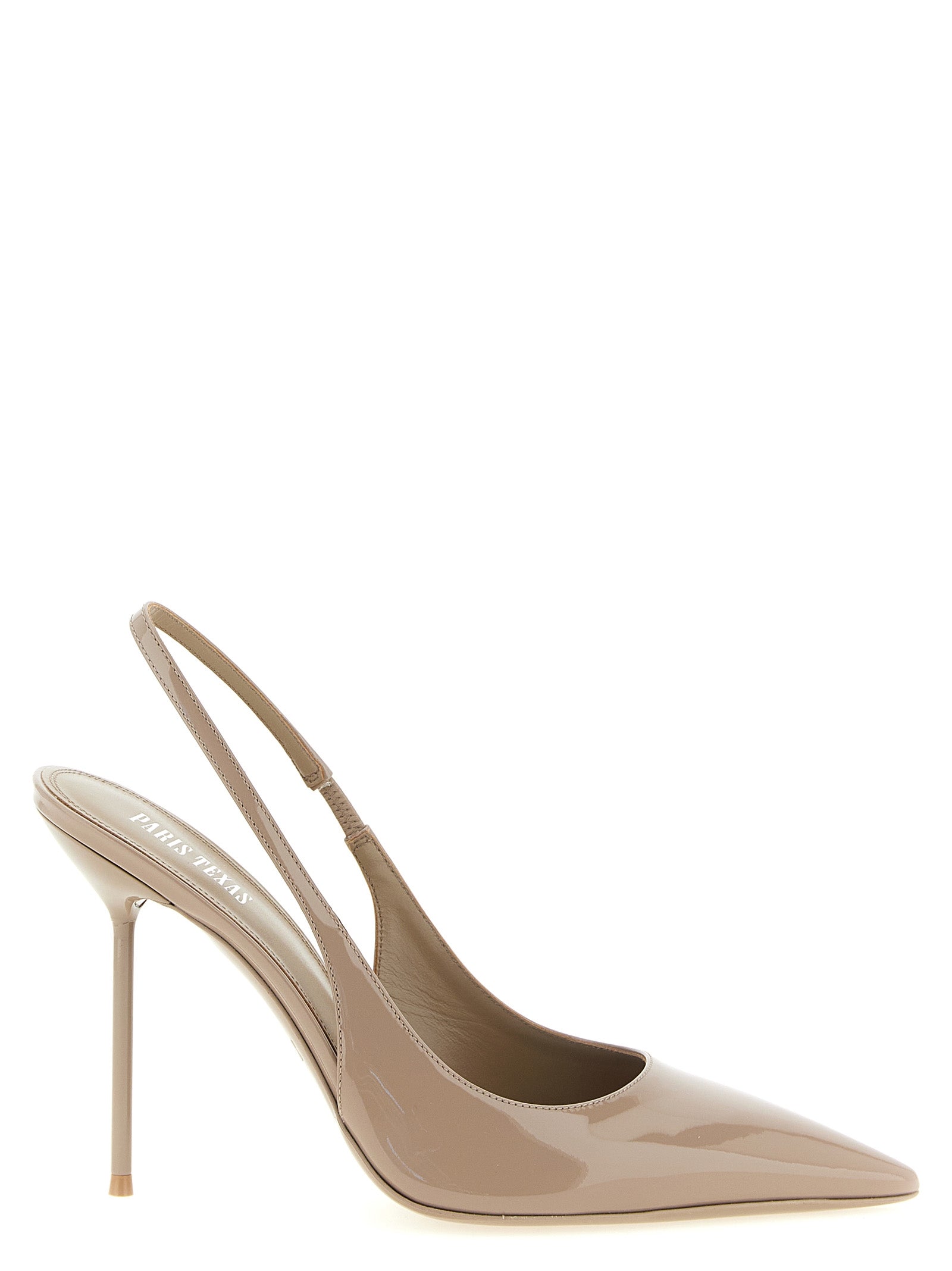 Paris Texas Beige Calfskin High Heel Pumps Paris Texas