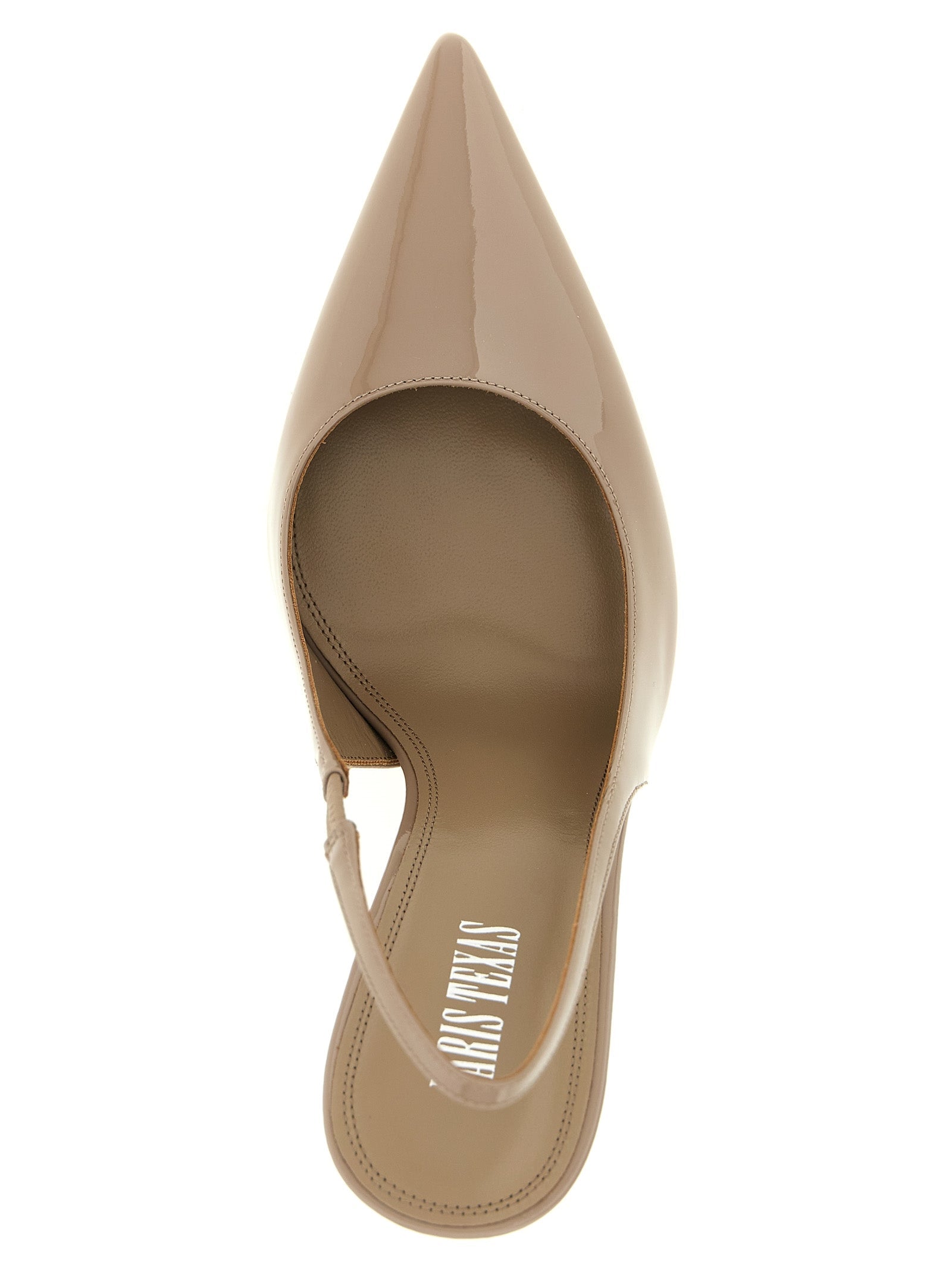 Paris Texas Beige Calfskin High Heel Pumps Paris Texas