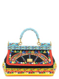 Dolce & Gabbana Multicolor Cotton Handbag Dolce & Gabbana