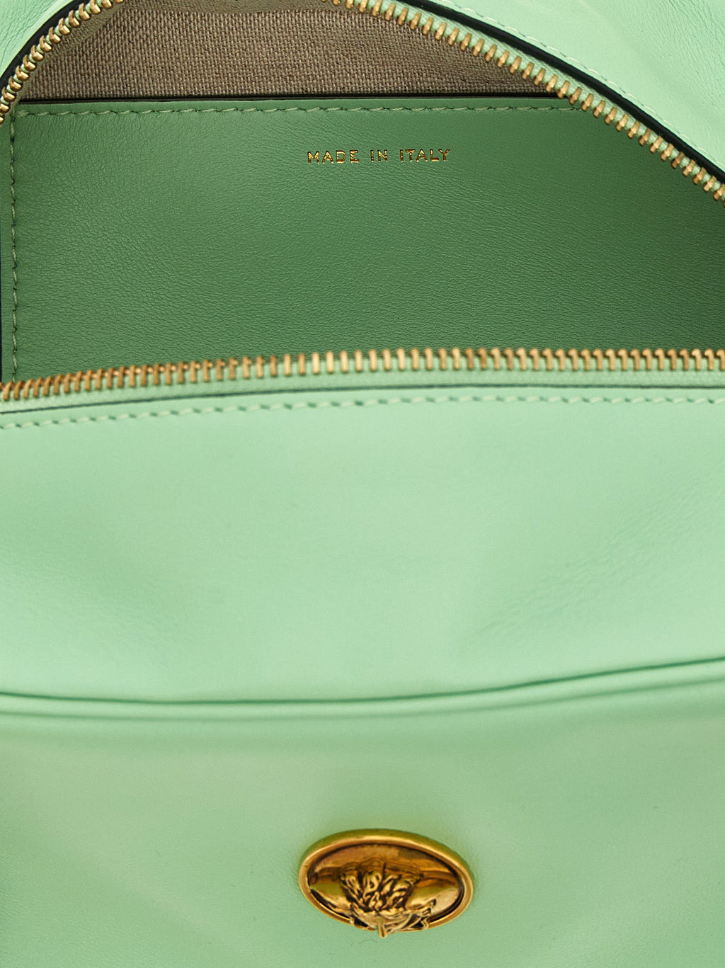 Versace Bicolor Lamb Leather Shoulder Bag Versace