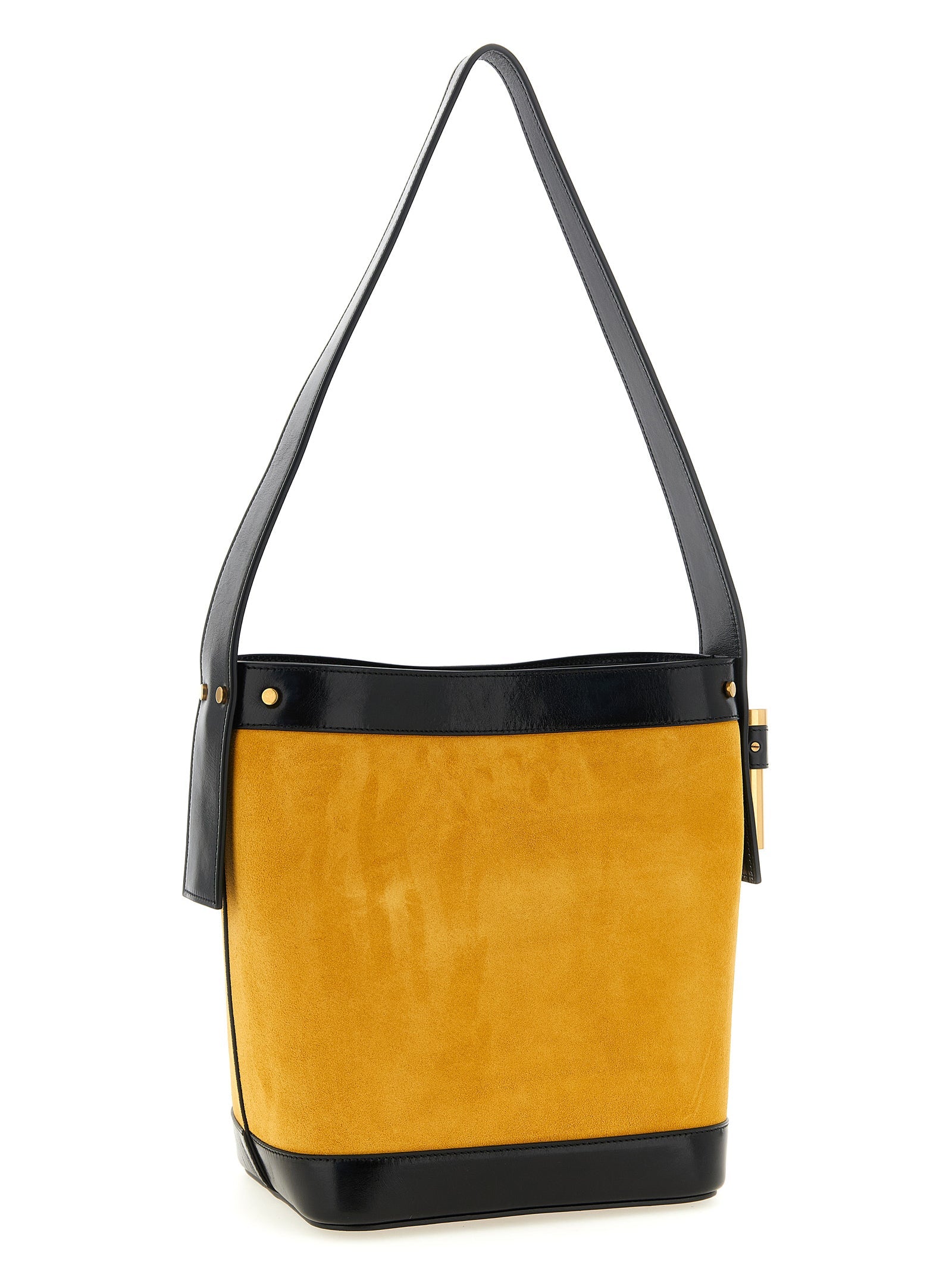 Versace Bicolor Calfskin Shoulder Bag Versace