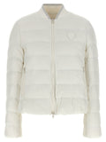 Brunello Cucinelli White Polyester Full-Length Jacket Brunello Cucinelli