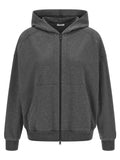 Brunello Cucinelli Gray Cotton Sweatshirt Brunello Cucinelli