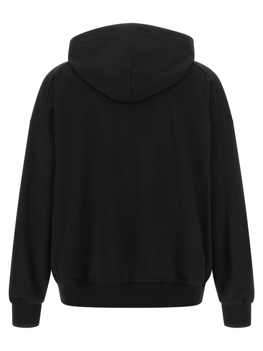 Brunello Cucinelli Black Cotton Sweatshirt Brunello Cucinelli
