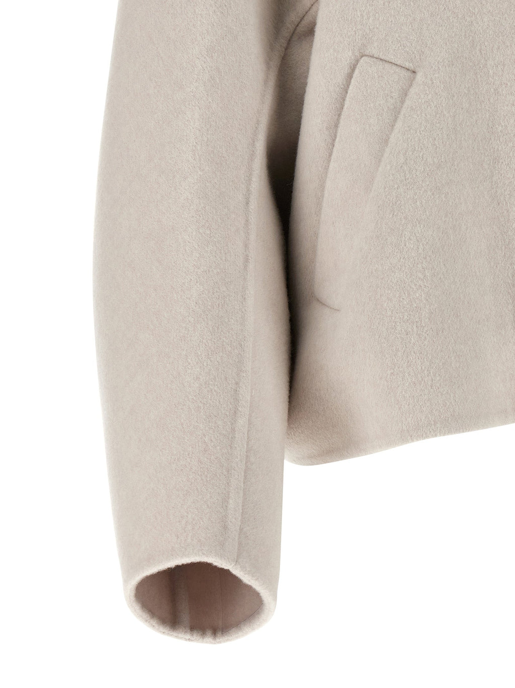 Brunello Cucinelli Gray Virgin Wool Coat Brunello Cucinelli