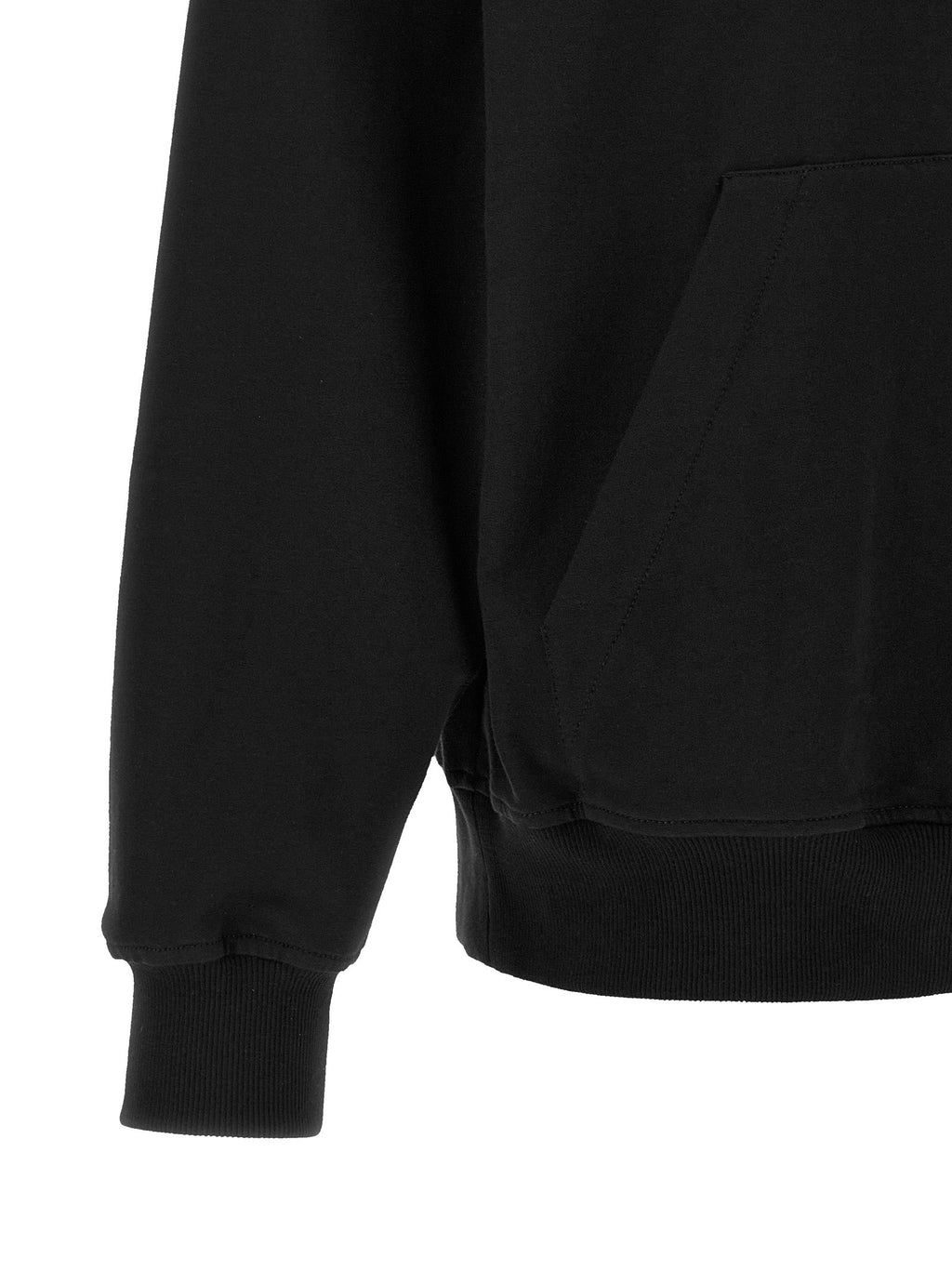 Brunello Cucinelli Black Cotton Sweatshirt Brunello Cucinelli