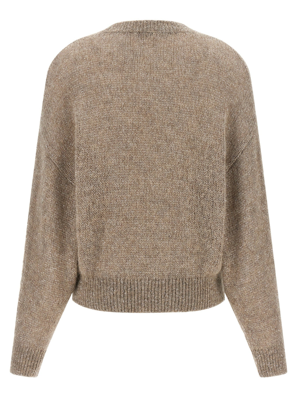 Brunello Cucinelli Beige Polyamide Cardigan Brunello Cucinelli