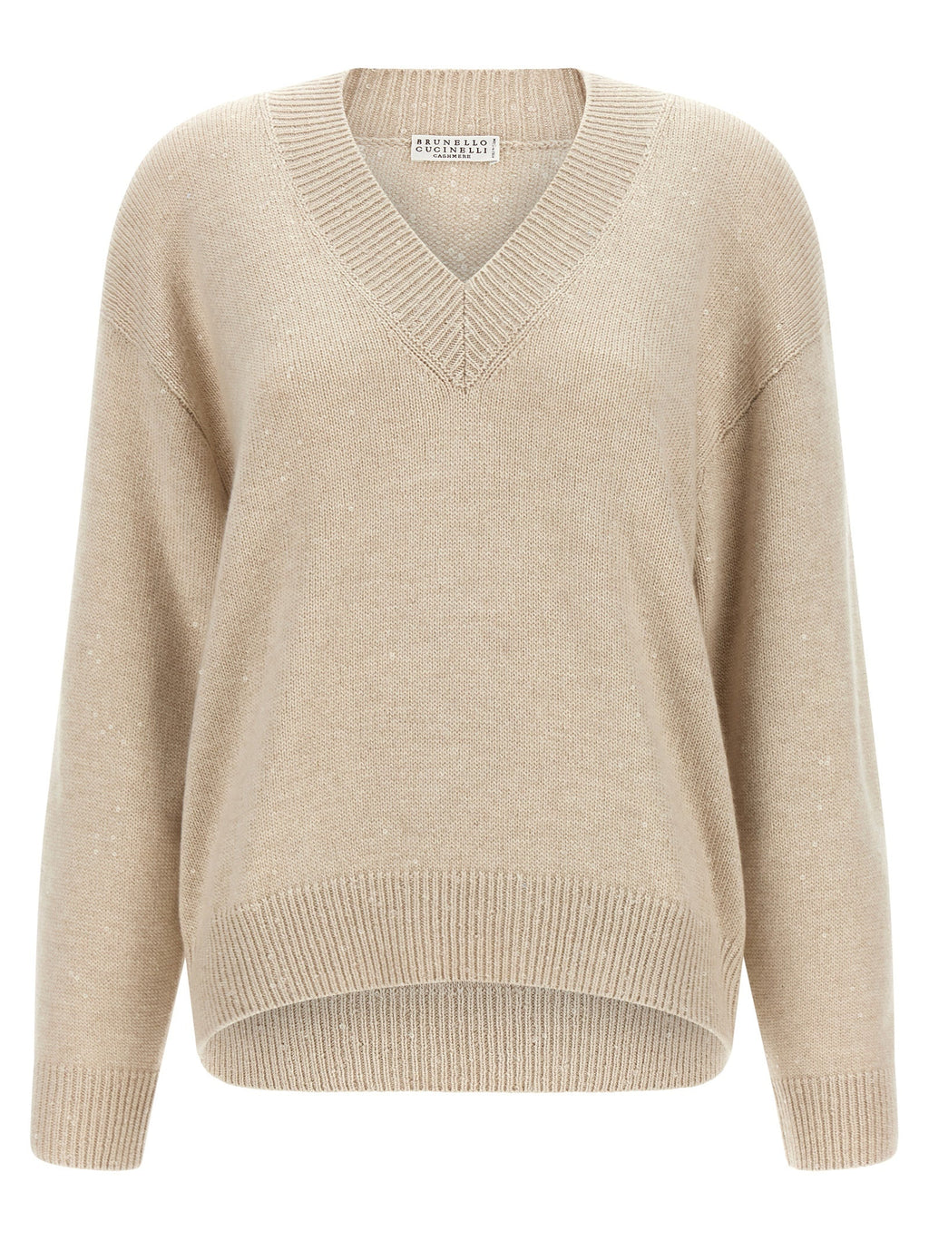 Brunello Cucinelli Beige Cashmere Cardigan Brunello Cucinelli
