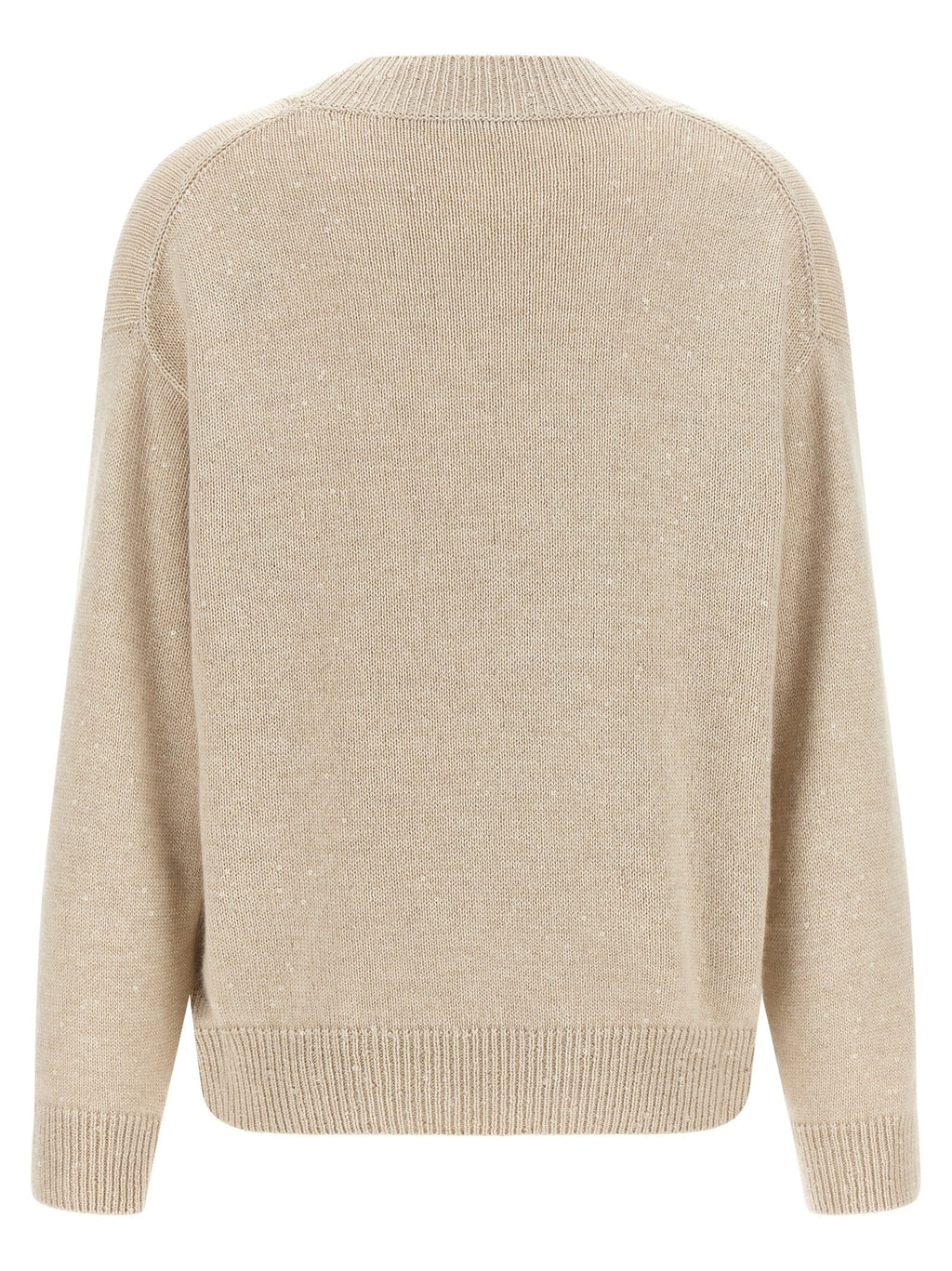 Brunello Cucinelli Beige Cashmere Cardigan Brunello Cucinelli