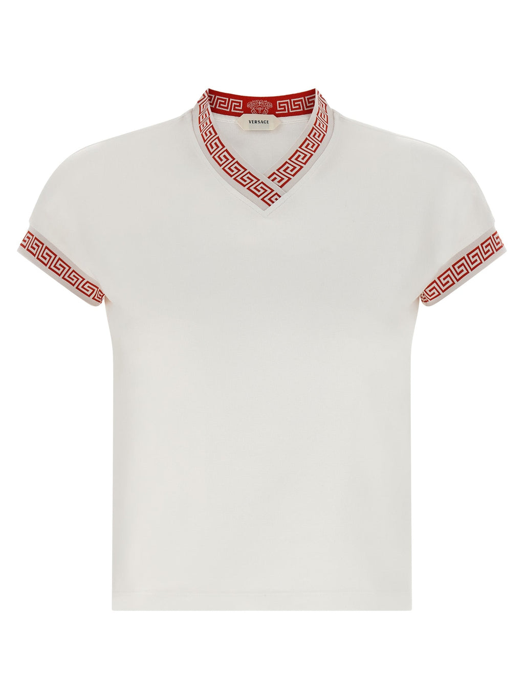 Versace Multicolor Cotton T-Shirt Versace
