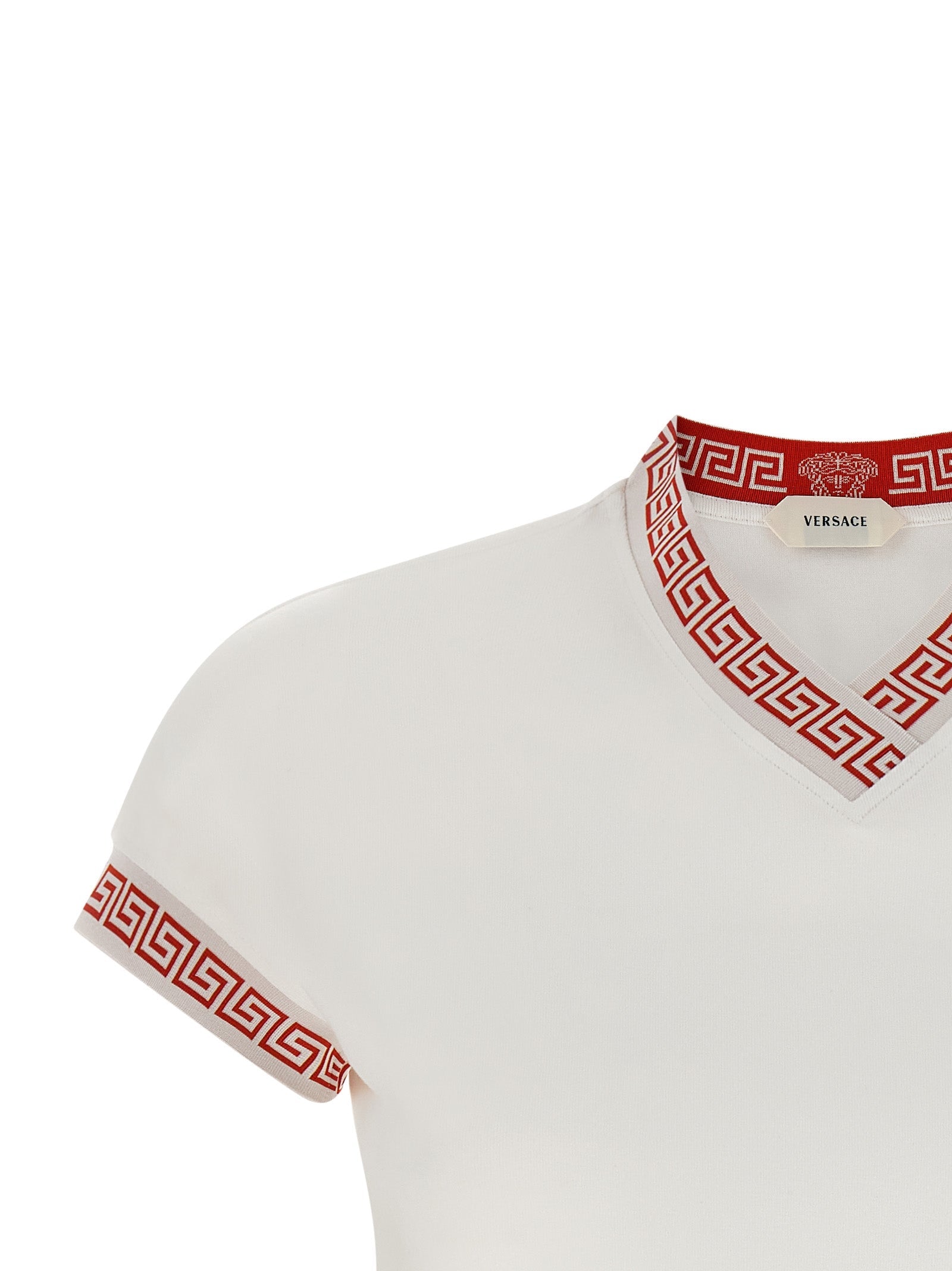 Versace Multicolor Cotton T-Shirt Versace