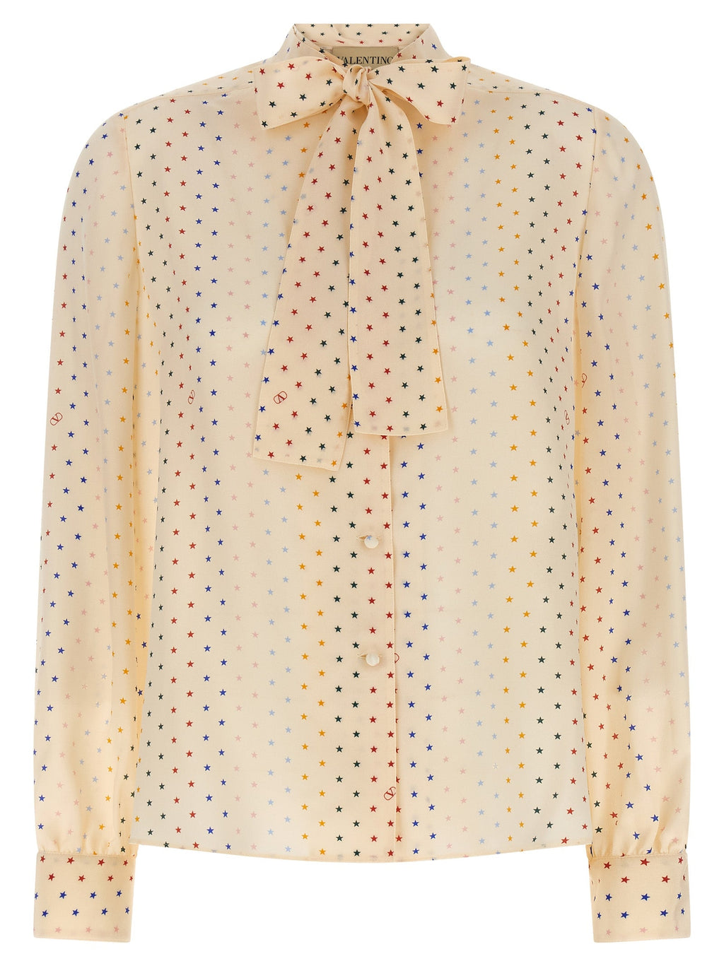 Valentino Garavani Multicolor Silk Blouse Valentino Garavani