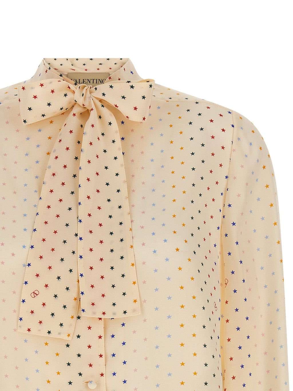 Valentino Garavani Multicolor Silk Blouse Valentino Garavani