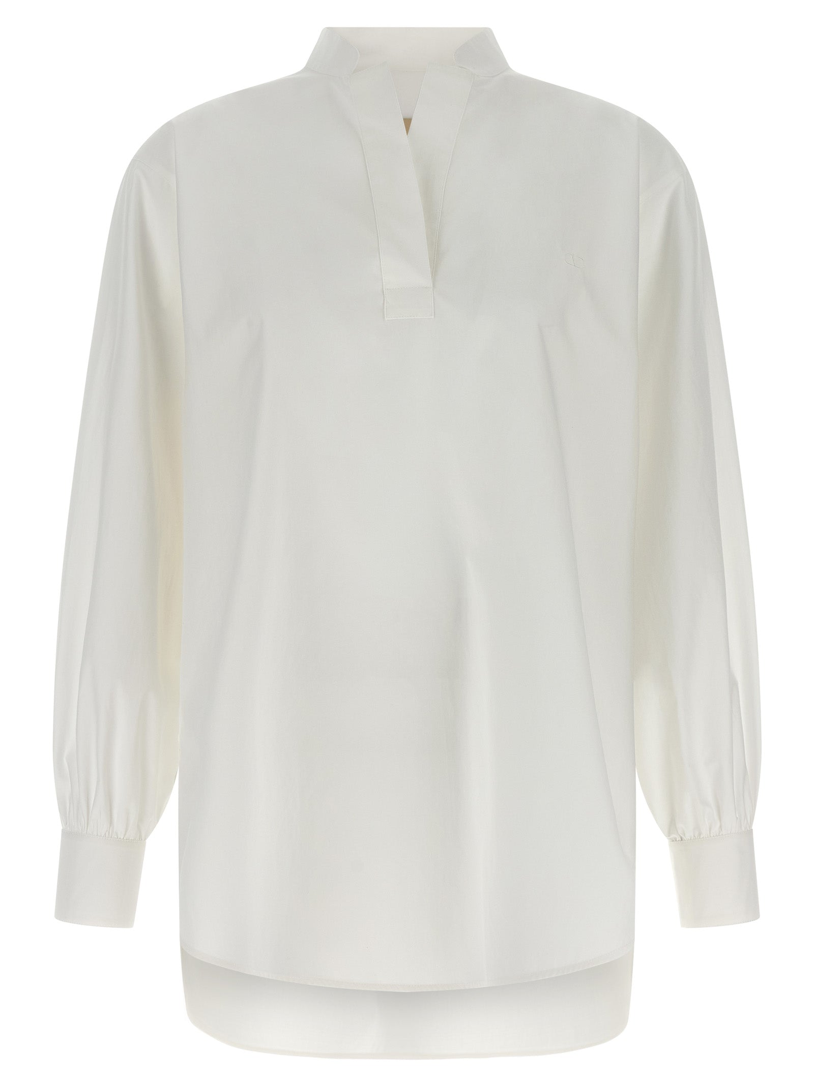 Valentino Garavani White Cotton Shirt Valentino Garavani