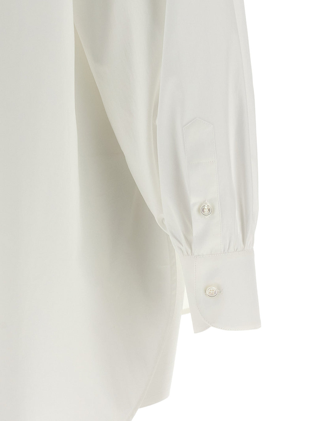 Valentino Garavani White Cotton Shirt Valentino Garavani