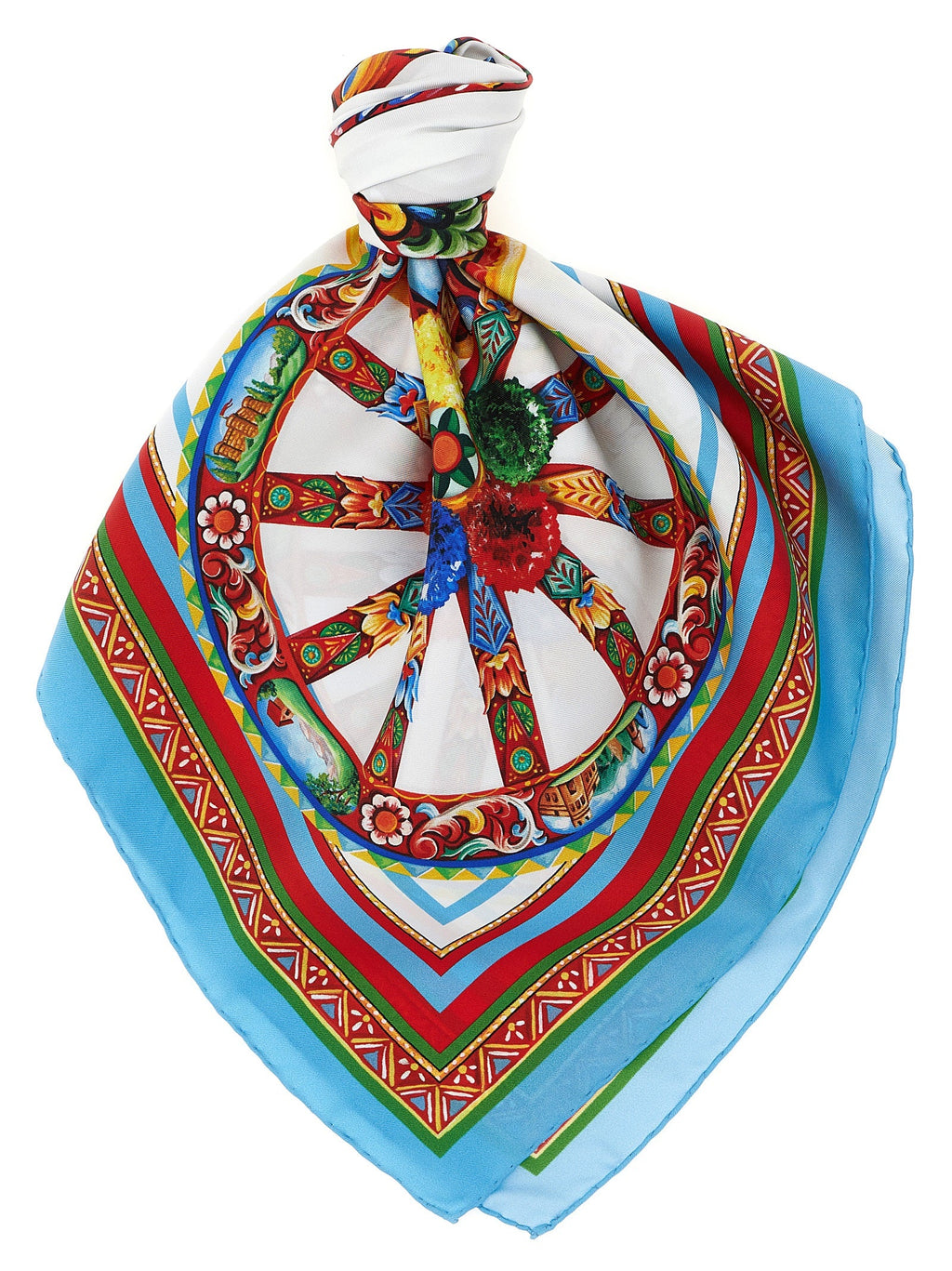 Dolce & Gabbana Multicolor Silk Foulard Dolce & Gabbana