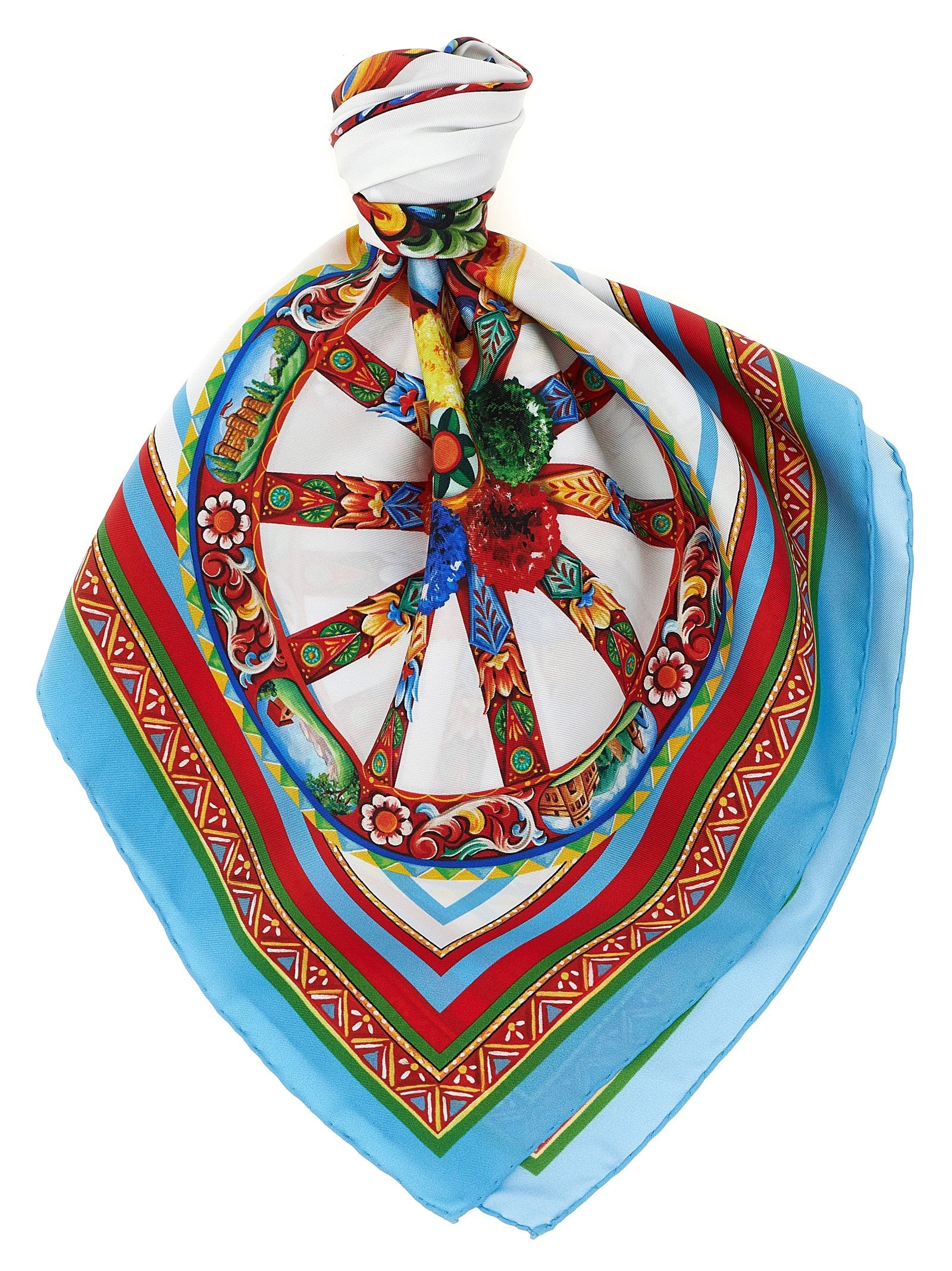 Dolce & Gabbana Multicolor Silk Foulard Dolce & Gabbana