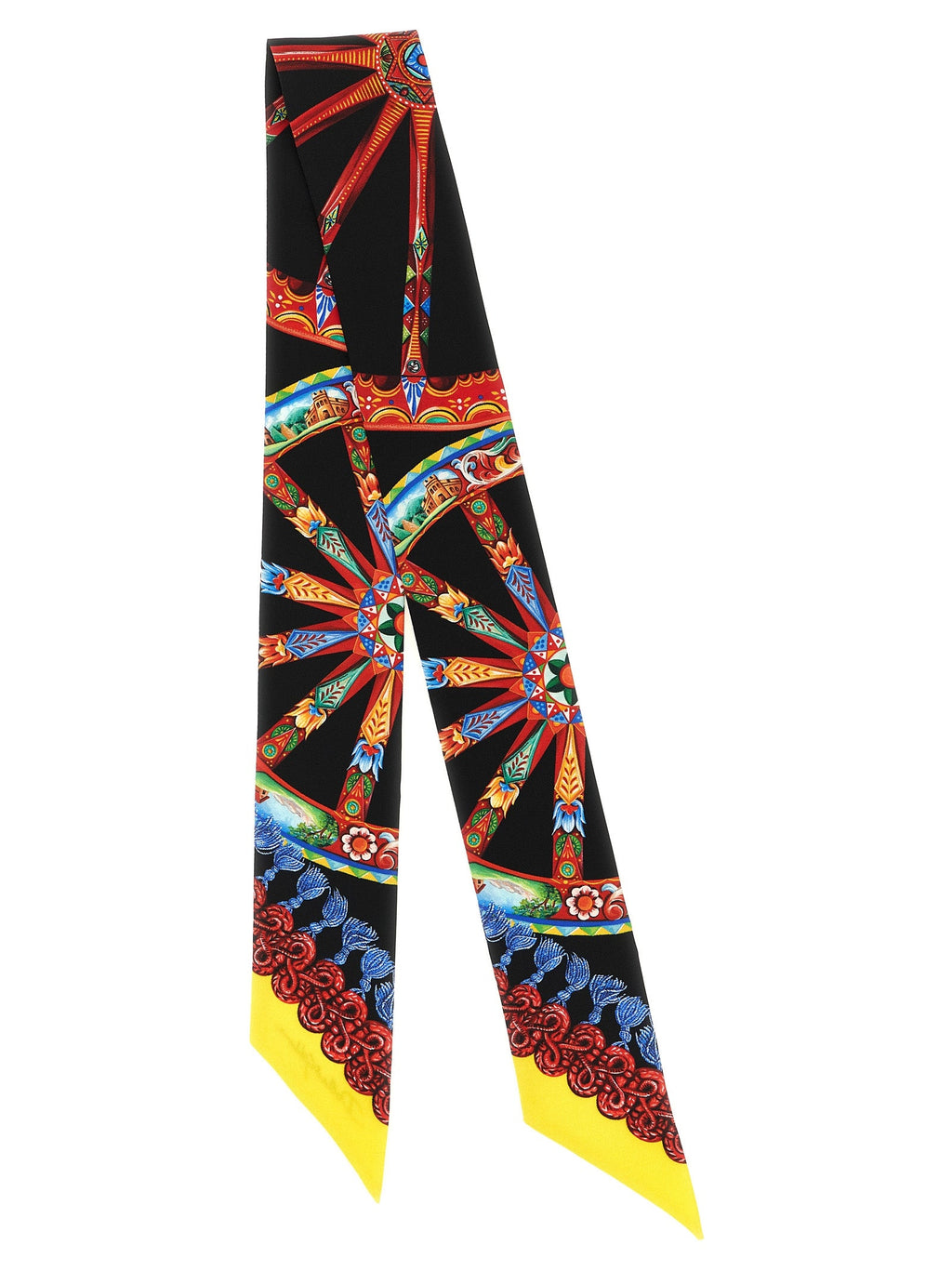 Dolce & Gabbana Multicolor Silk Foulard Dolce & Gabbana
