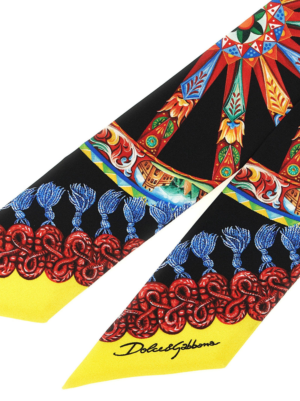 Dolce & Gabbana Multicolor Silk Foulard Dolce & Gabbana