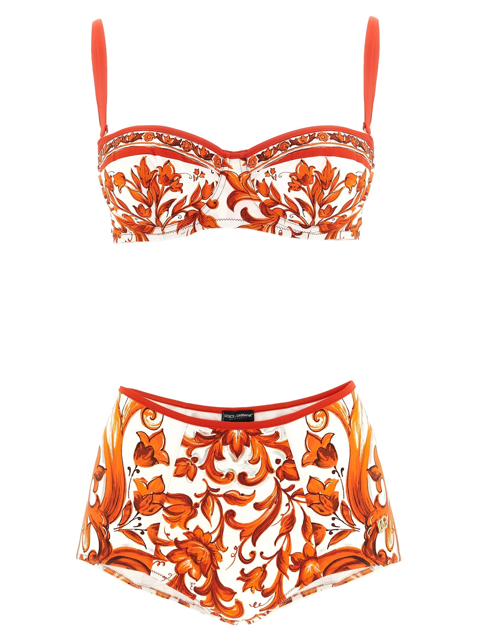 Dolce & Gabbana Orange Polyamide Bikini Dolce & Gabbana