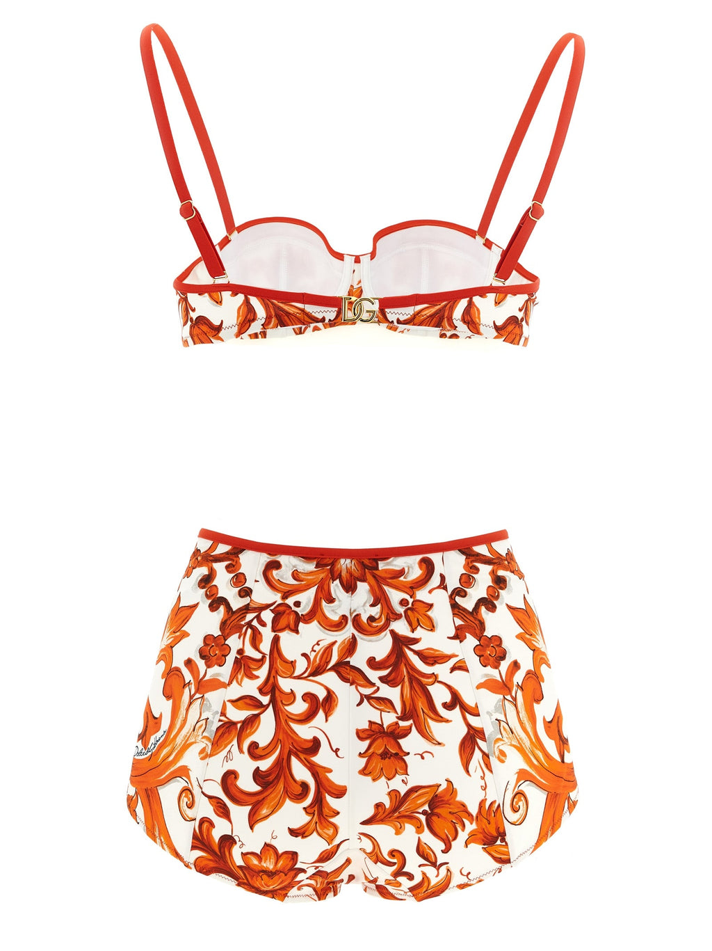 Dolce & Gabbana Orange Polyamide Bikini Dolce & Gabbana