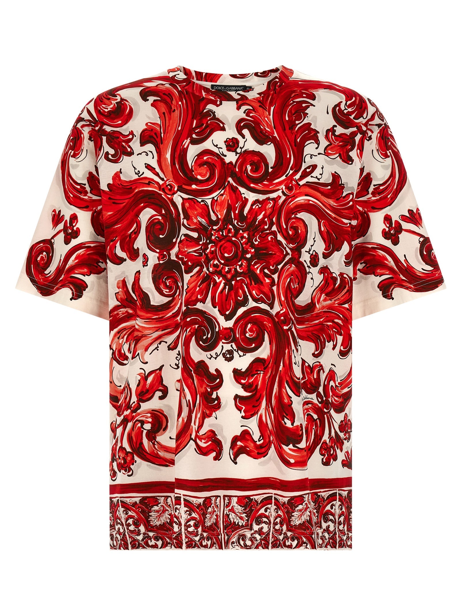 Dolce & Gabbana Multicolor Cotton T-Shirt Dolce & Gabbana