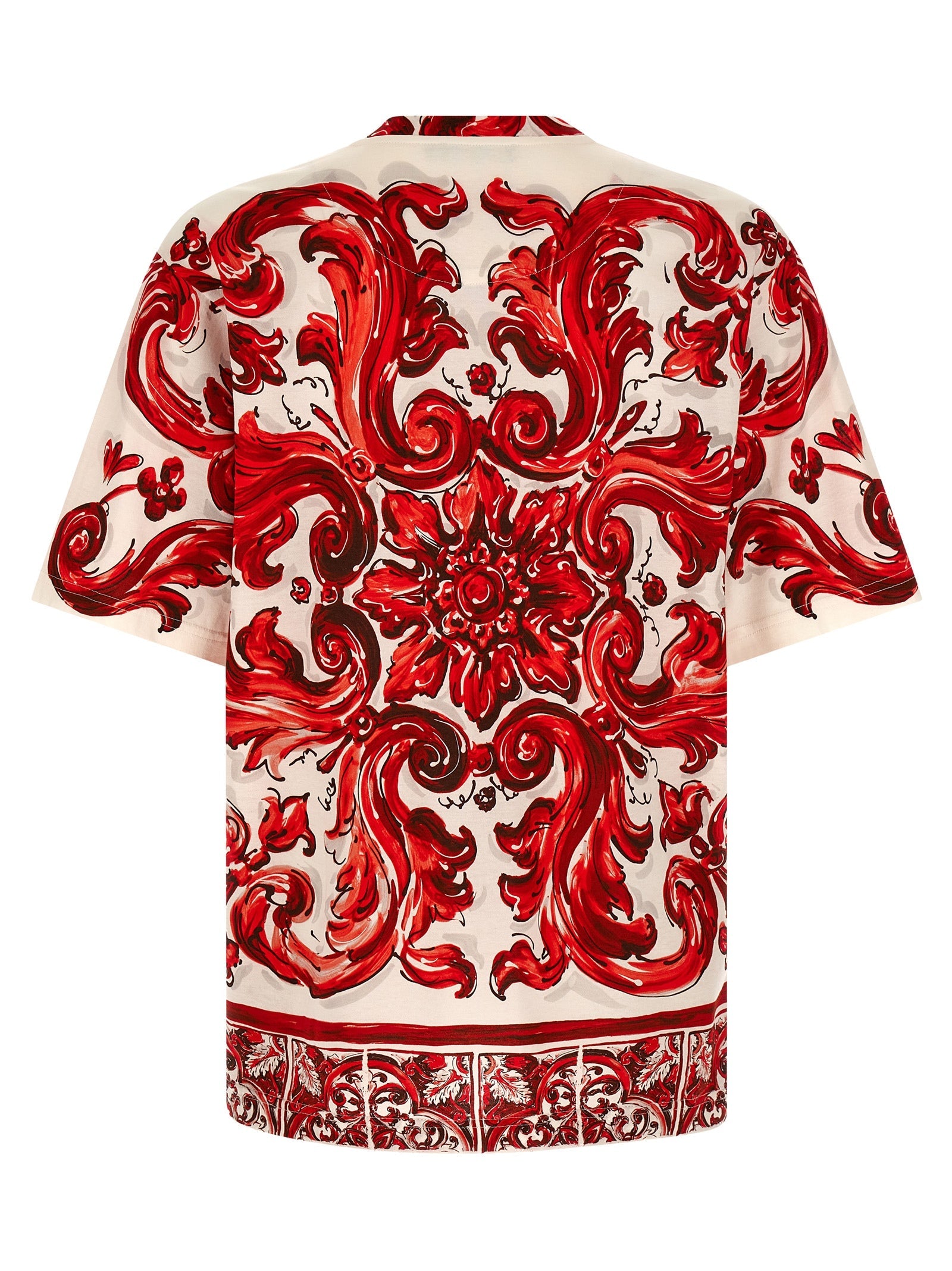 Dolce & Gabbana Multicolor Cotton T-Shirt Dolce & Gabbana