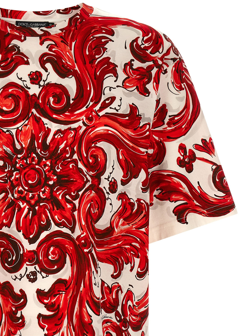 Dolce & Gabbana Multicolor Cotton T-Shirt Dolce & Gabbana