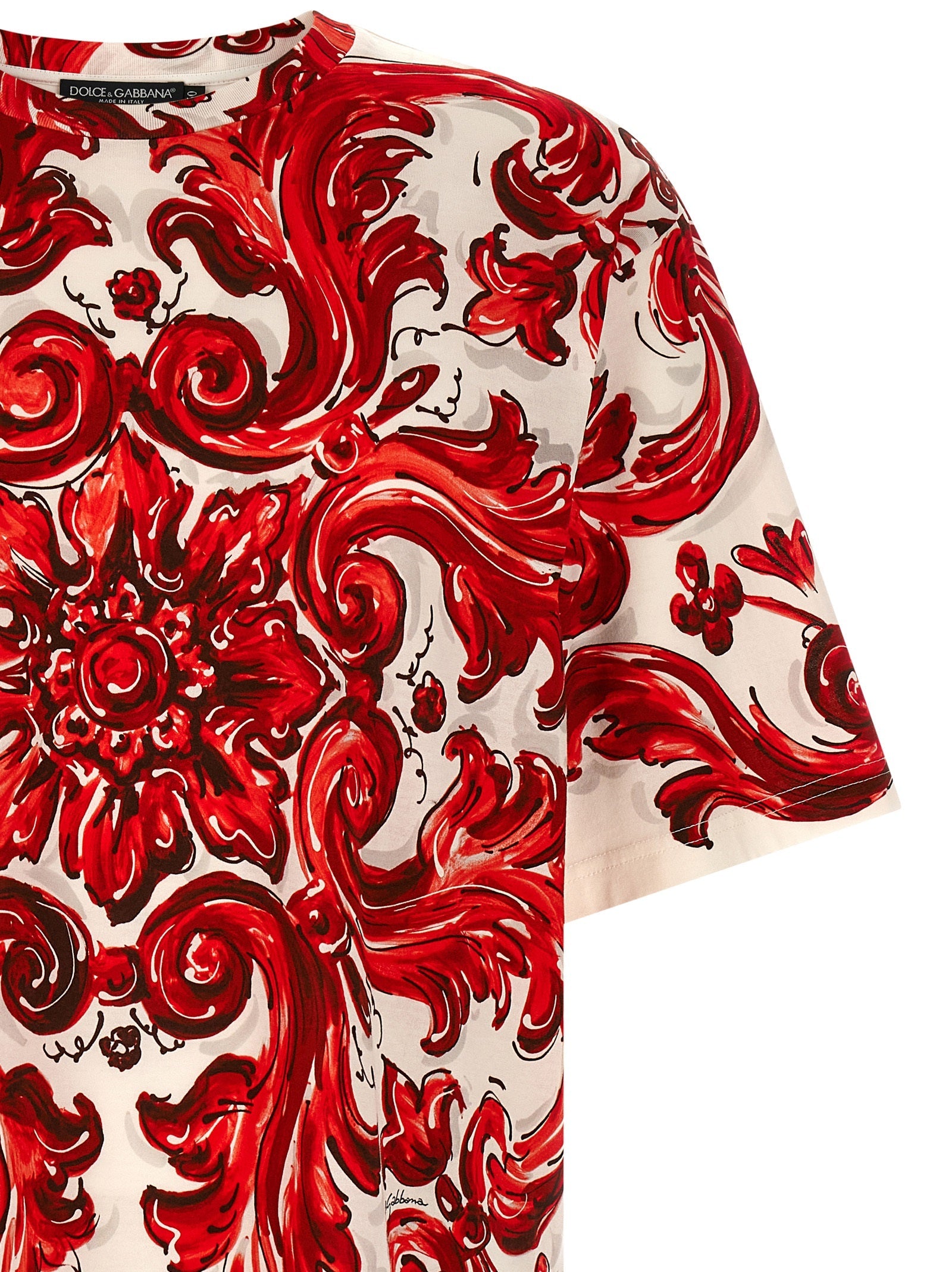 Dolce & Gabbana Multicolor Cotton T-Shirt Dolce & Gabbana