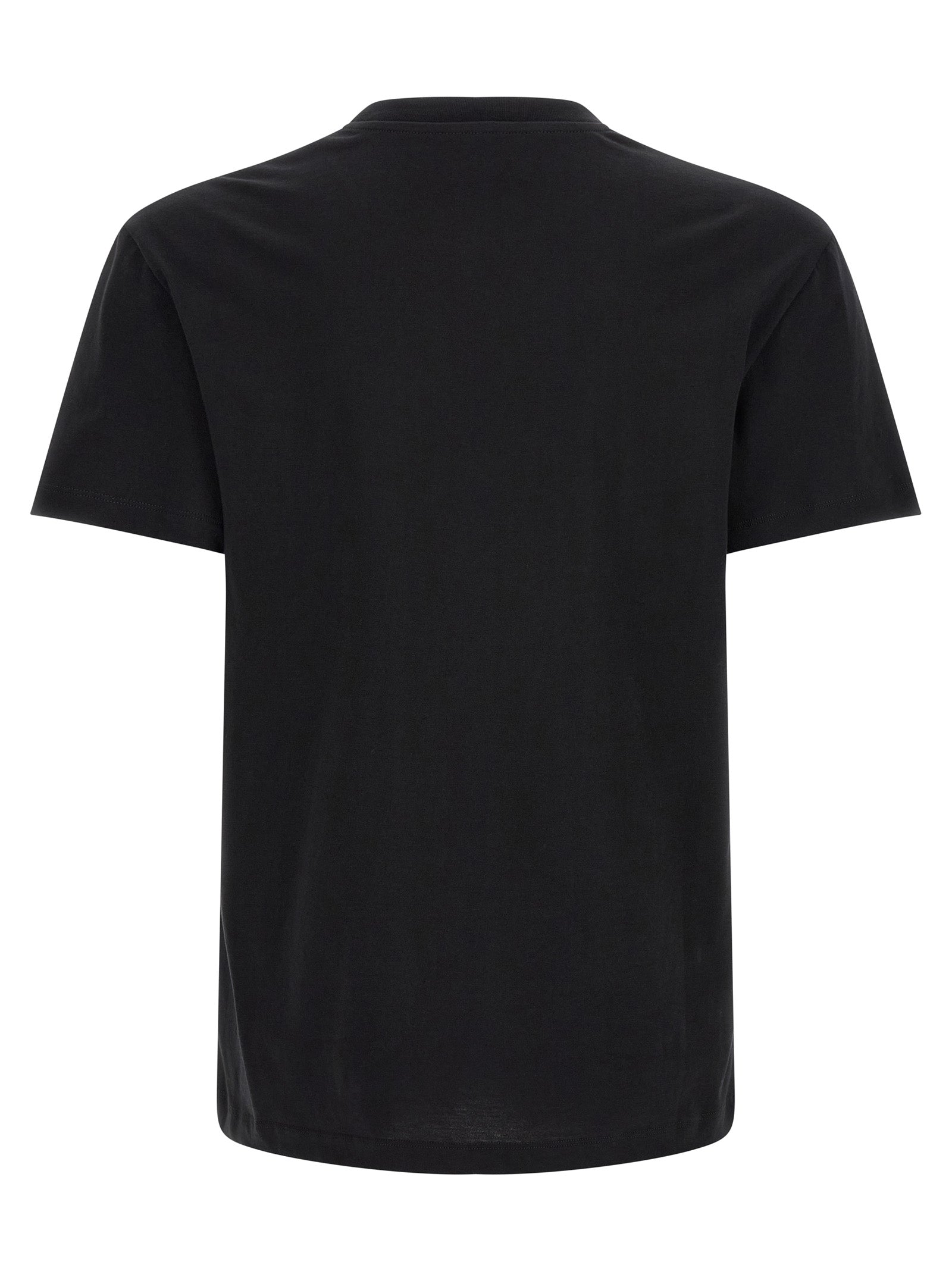 Valentino Garavani Black Cotton T-Shirt Valentino Garavani