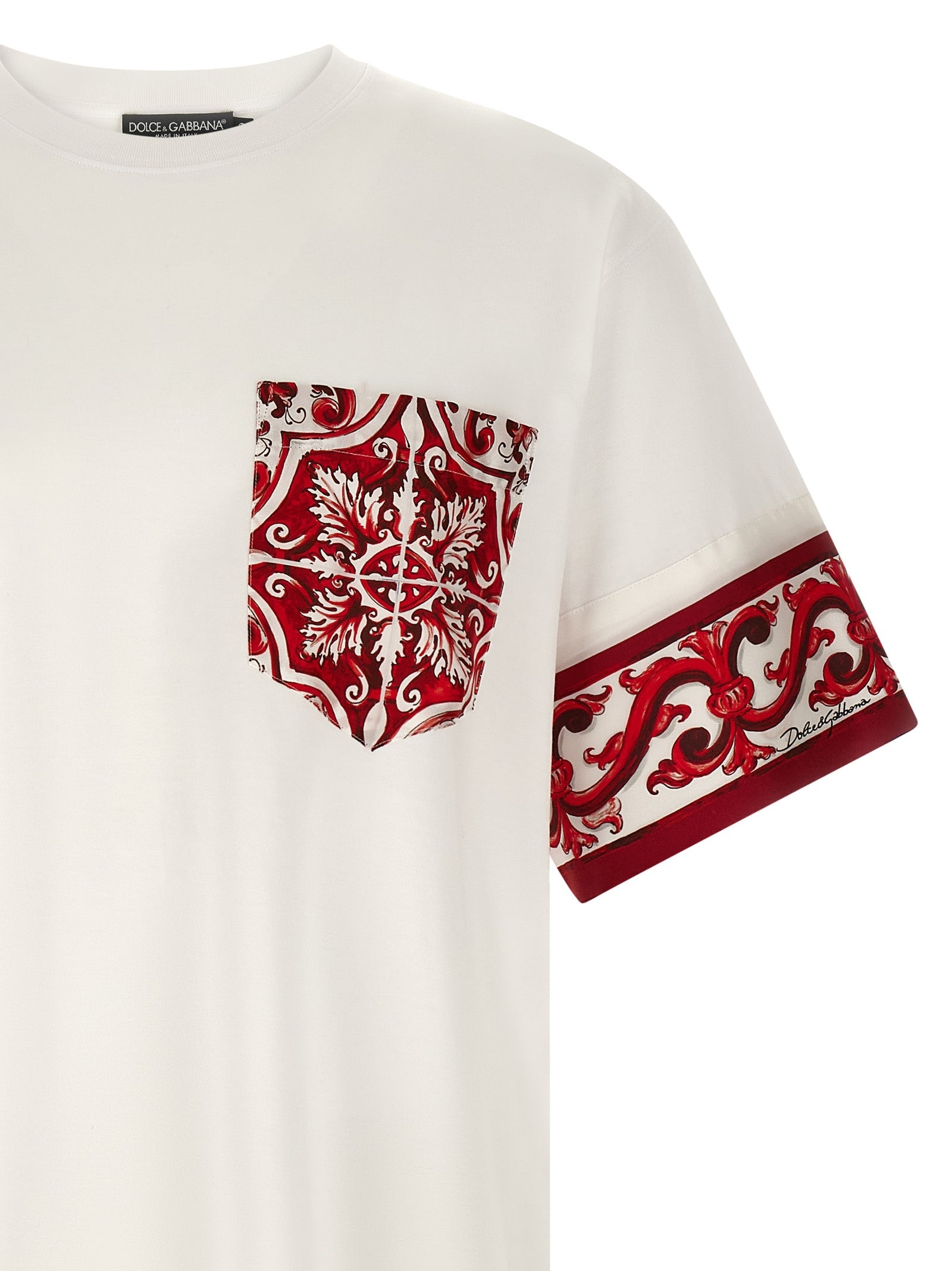 Dolce & Gabbana Multicolor Cotton T-Shirt Dolce & Gabbana