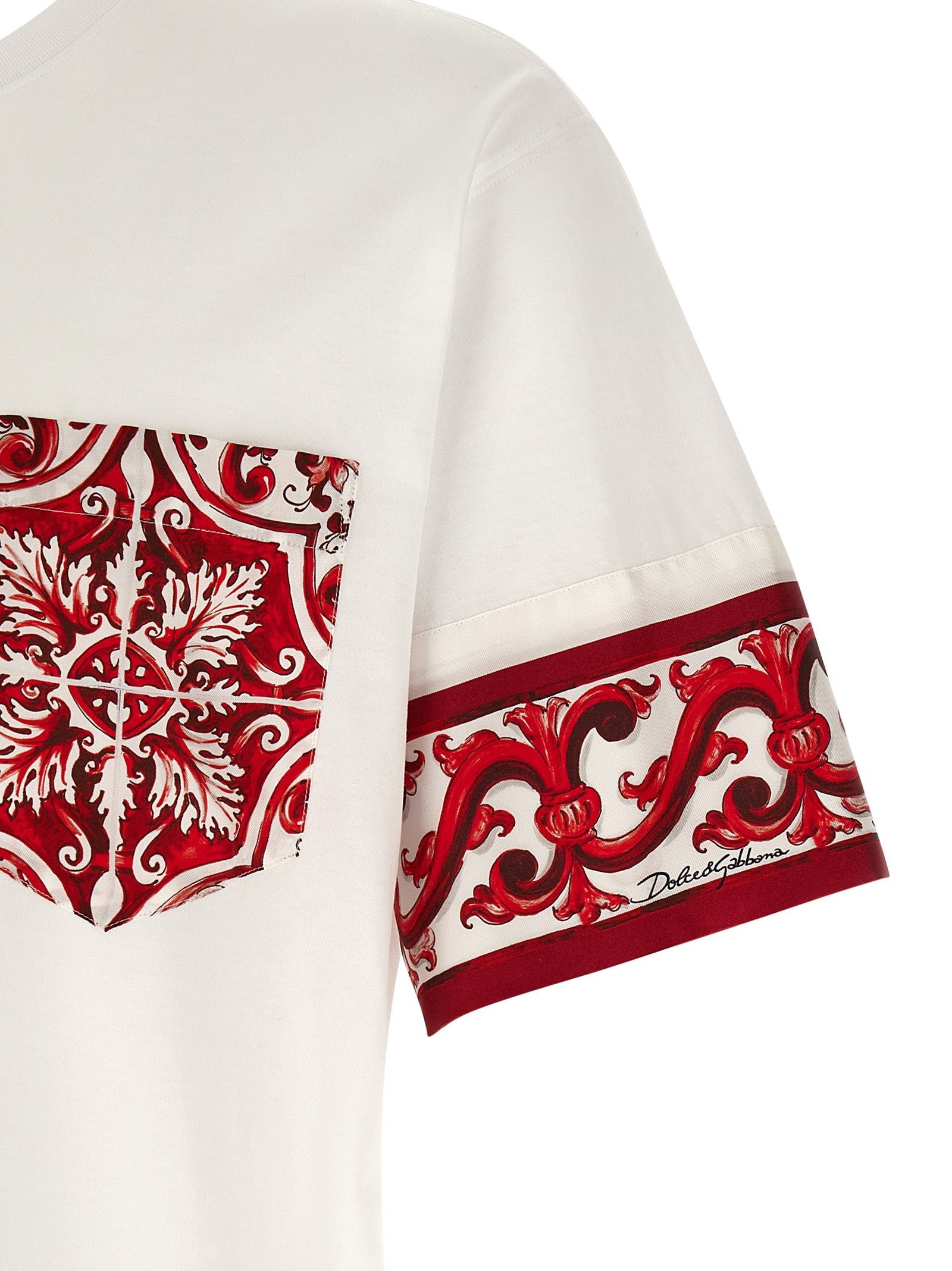 Dolce & Gabbana Multicolor Cotton T-Shirt Dolce & Gabbana