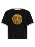 Versace Black Cotton T-Shirt Versace