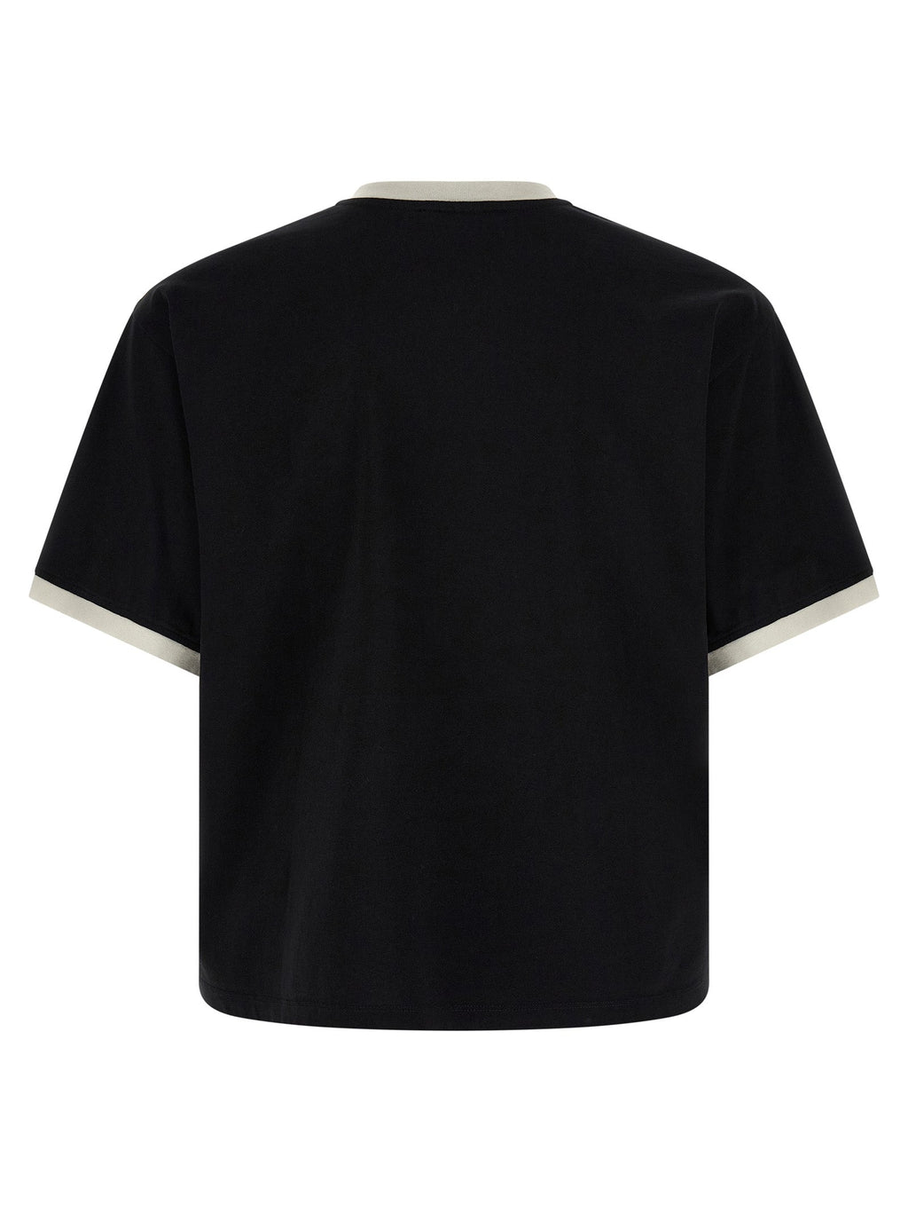 Versace Black Cotton T-Shirt Versace