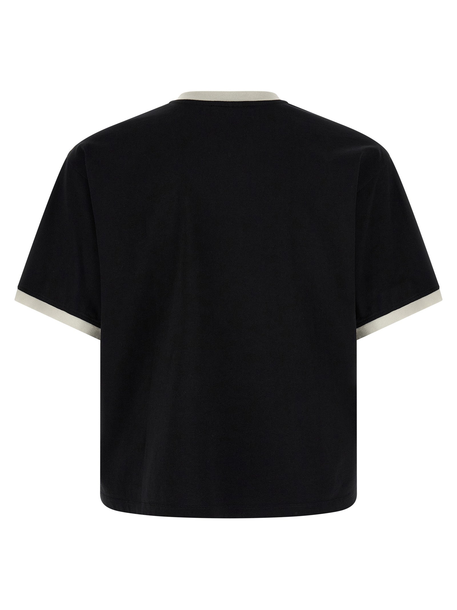 Versace Black Cotton T-Shirt Versace