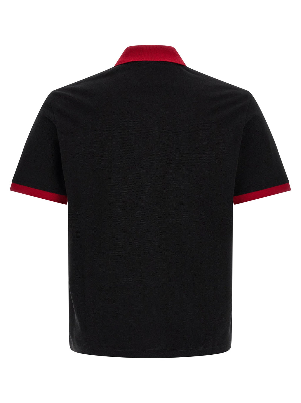 Versace Black Cotton Polo Shirt Versace