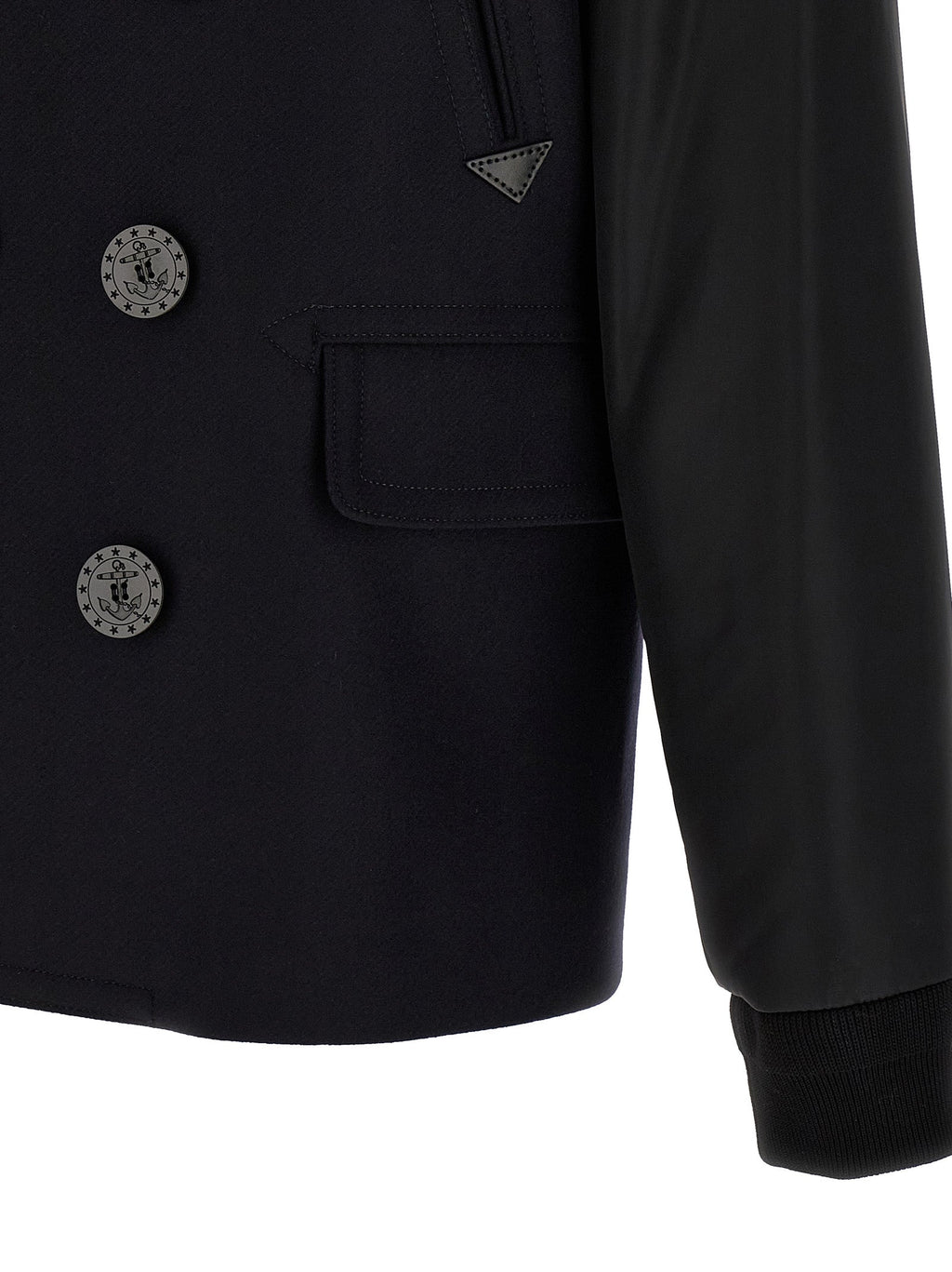 Dsquared² Blue Wool Coat Dsquared²