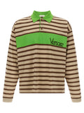 Versace Multicolor Cotton Polo Shirt Versace
