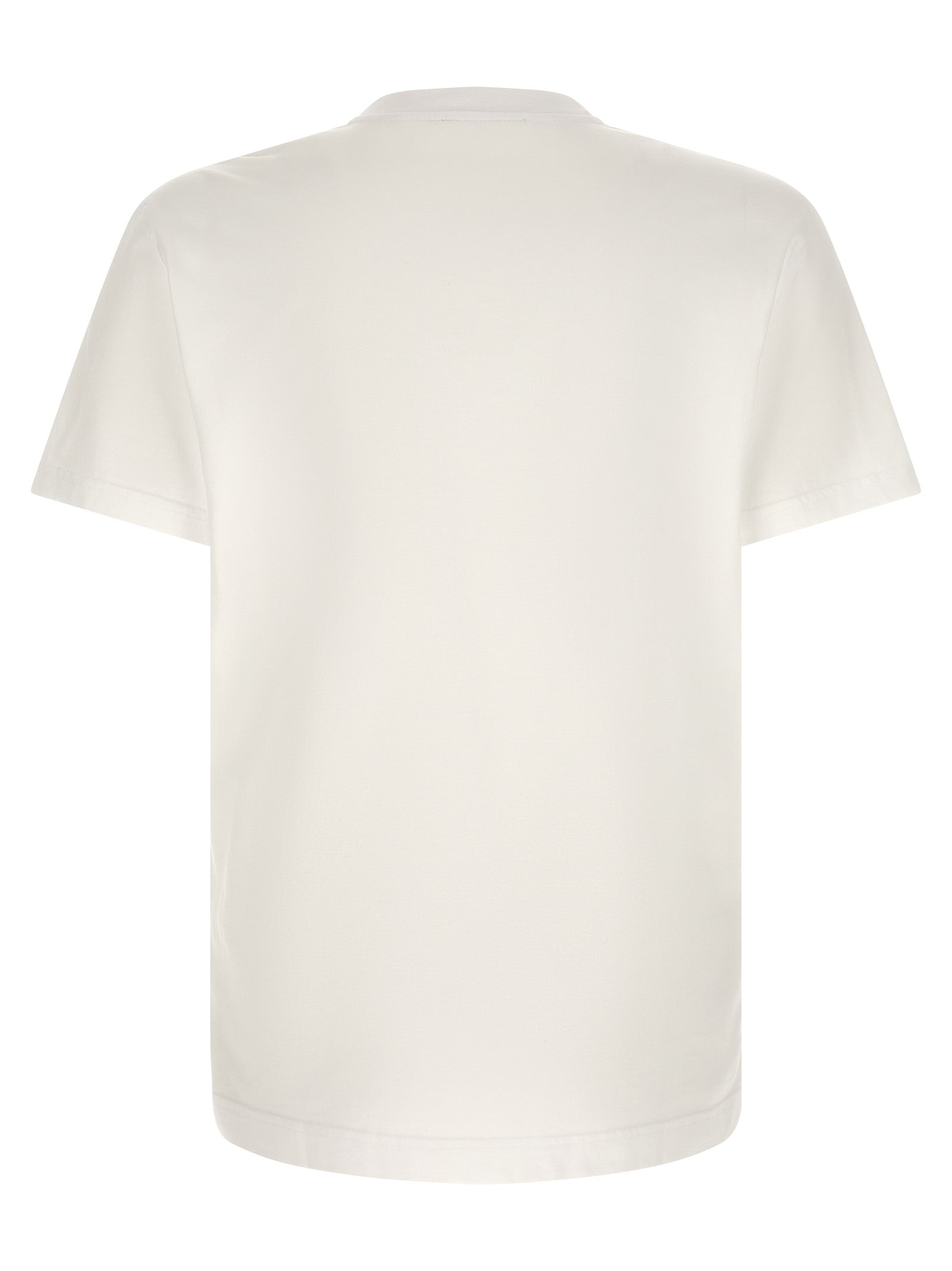 Dolce & Gabbana White Cotton T-Shirt Dolce & Gabbana